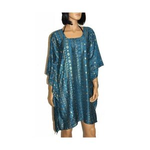 Gawrońska 10 Plážové šaty, UNI, zielony butelkowy/lurex