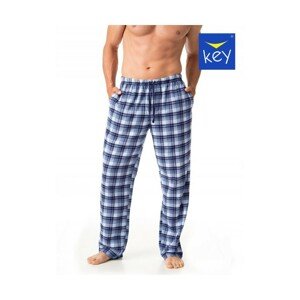 Key MHT 426 B23 Pánské pyžamové kalhoty, XL, modrá