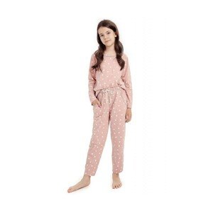 Taro Chloe 3050 růžové Dívčí pyžamo, 158, růžová