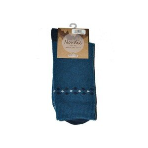 WiK 37758 Nordic Warm And Cosy Dámské ponožky, 35-38, modrá