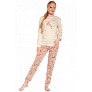 Cornette Evening 594/165 Dívčí pyžamo, 104, béžová