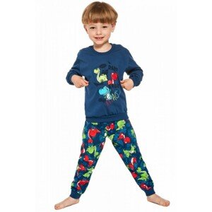 Cornette Dino 593/142 Chlapecké pyžamo, 104, modrá