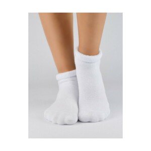 Noviti SF007 Frotte 0-12 měsíců Dětské ponožky, 6-12 miesięcy, bílá