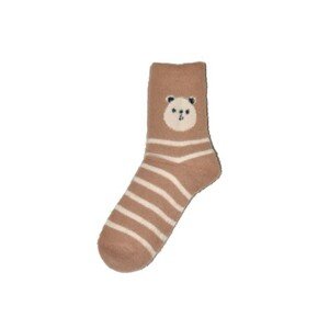 WiK GNG 1307 vzor Dámské ponožky, 35-38, béžová