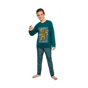 Cornette young Cookie4 966/153 Chlapecké pyžamo, 140, zelená