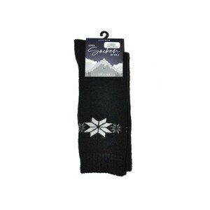 WiK 21457 Wool Socks Pánské ponožky, 39-42, černá