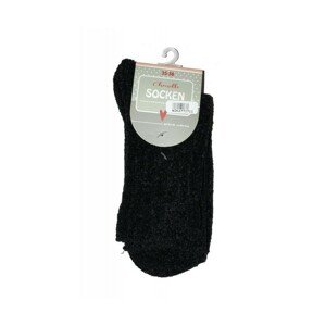 WiK 37717 Chenille Socks Dámské ponožky, 39-42, černá