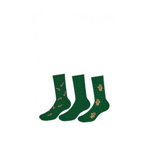 Cornette Premium A57 A'3 Dámské ponožky, 39-41, zelená