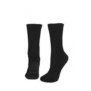 WiK 38393 Thermo ABS Cotton Dámské ponožky, 39-42, černá