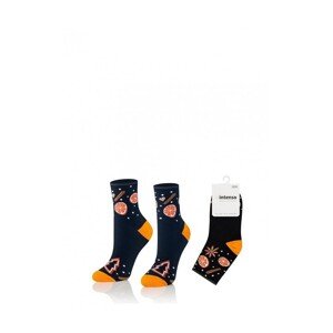 Intenso 0365 Special Collection Vánoční netlakové ponožky, 35-37, ecru
