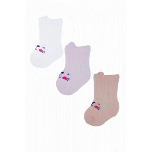 Noviti SB019 Girl 0-18 měsicí Dětské ponožky, 0-3 měsíců, mix kolor