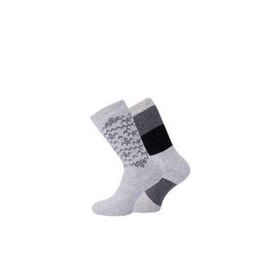 WiK 20663 Outdoor Thermo A'2 Ponožky, 43-46, šedá-grafitová