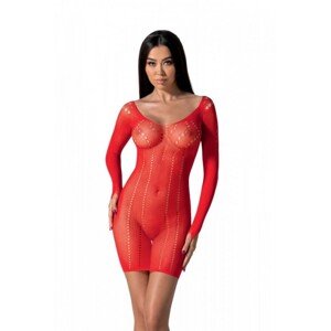 Passion BS101 czerwona Sukienka, one size, červená