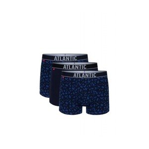 Atlantic 173 3-pak nie/gra/nie bokserki męskie, XL, Mix