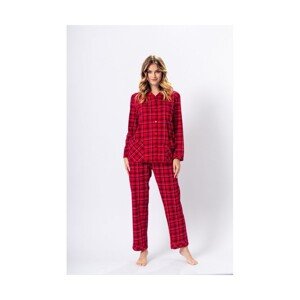 M-Max Ala 1389 Dámské pyžamo, XXL, červená