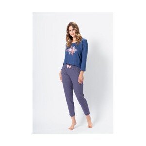 M-Max Kornelia 1372 piżama damska, XL, tmavá jeans