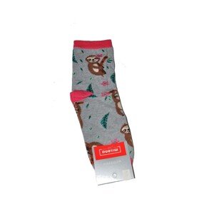 Milena 0200 různé vzory Dámské ponožky, 37-41, meruňková