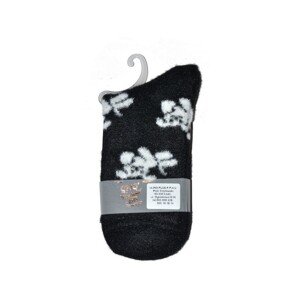 GNG 1302 vzor Dámské ponožky, 35-38, černá