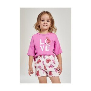 Taro Annabel 3142 92-116 L24 Dívčí pyžamo, 92, růžová