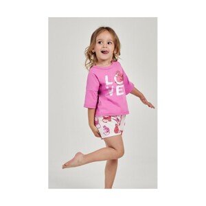 Taro Annabel 3143 122-140 L24 Dívčí pyžamo, 140, růžová