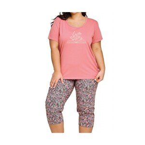 Taro Amora 3171 01 růžové Dámské pyžamo, 4XL, růžová