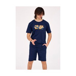 Cornette F&ampY Boy 500/45 Summer Time 164/188 Chlapecké pyžamo, 188/L, modrá