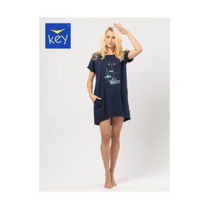 Key LND 421 A24 Noční košilka, XL, modrá