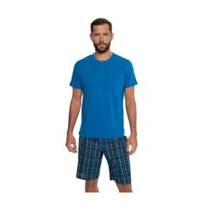 Henderson Ethos 41294 modré Pánské pyžamo, 3XL, modrá