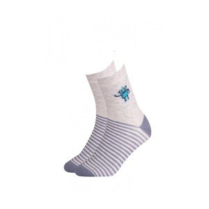 Gatta Cottoline vzorované 234.N59 30-32 Chlapecké ponožky, 27-29, Ceylan