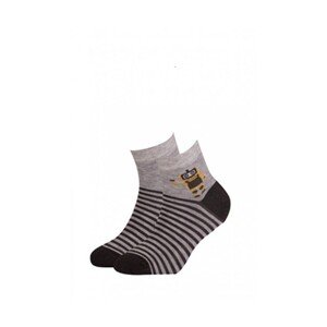 Gatta Cottoline vzorované 224.N59 21-26 Chlapecké ponožky, 21-23, cali