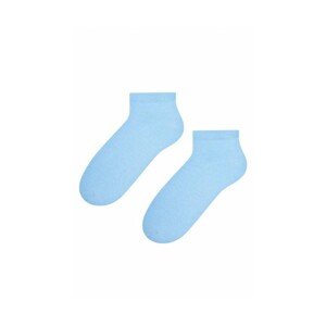Steven 052 světle modré Dámské kotníkové ponožky, 38/40, modrá
