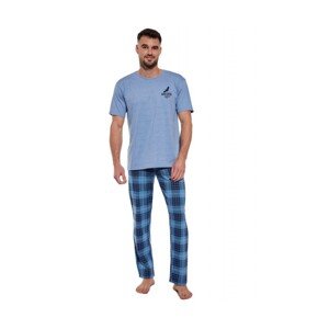 Cornette Canyon2 134/165 Pánské pyžamo, XL, modrá
