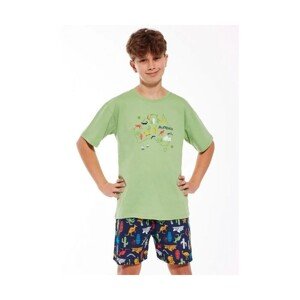 Cornette 790/113 Australia 134-164 Chlapecké pyžamo, 134-140, zelená