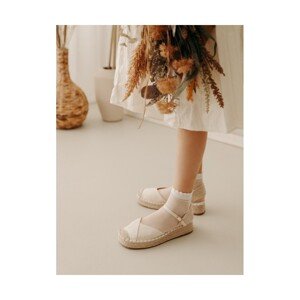 Fiore Y1000 Clarie Dívčí ponožky, UNI, bílá
