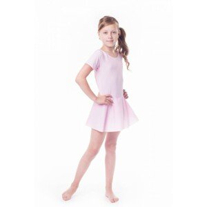 Shepa Gymnastický dres se sukní (B15), 152, Světle růžová