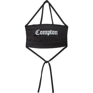 Mister Tee Šátek 'Compton' černá / bílá
