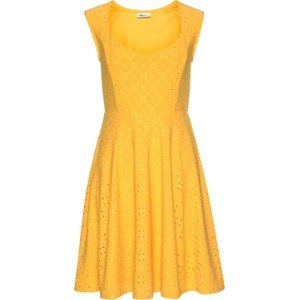 BEACH TIME Letní šaty žlutá