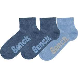 BENCH Ponožky kouřově modrá / chladná modrá / světlemodrá