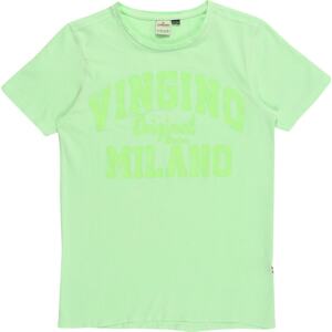 VINGINO Tričko svítivě zelená / pastelově zelená