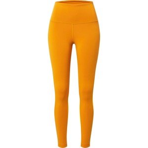 Reebok Sport Sportovní kalhoty žlutá / tmavě oranžová