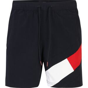 Tommy Hilfiger Underwear Plavecké šortky marine modrá / červená / bílá