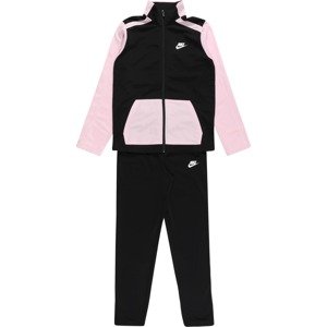 Nike Sportswear Tepláková souprava růžová / černá