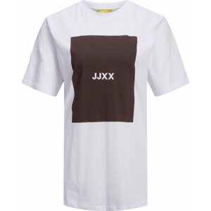 JJXX Tričko 'AMBER' černá / bílá