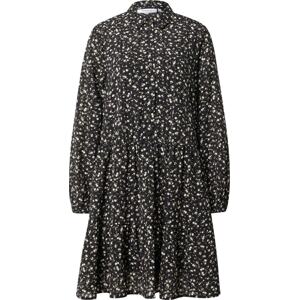 MOSS COPENHAGEN Košilové šaty 'Oceann' mix barev / černá