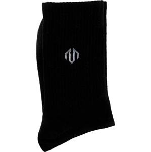 MOROTAI Sportovní ponožky šedá / černá