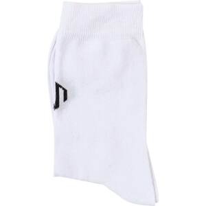 MOROTAI Sportovní ponožky ' Brand Logo Crew Socks ' bílá