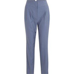 Y.A.S Tall Kalhoty s puky 'ELMI' chladná modrá