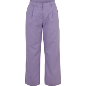 Noisy May Petite Kalhoty se sklady v pase 'Almond' pastelová fialová
