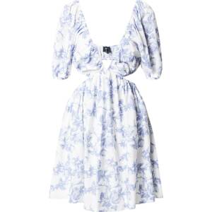Bardot Letní šaty 'Eden' modrá / bílá