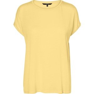 VERO MODA Tričko 'Ava' pastelově žlutá
